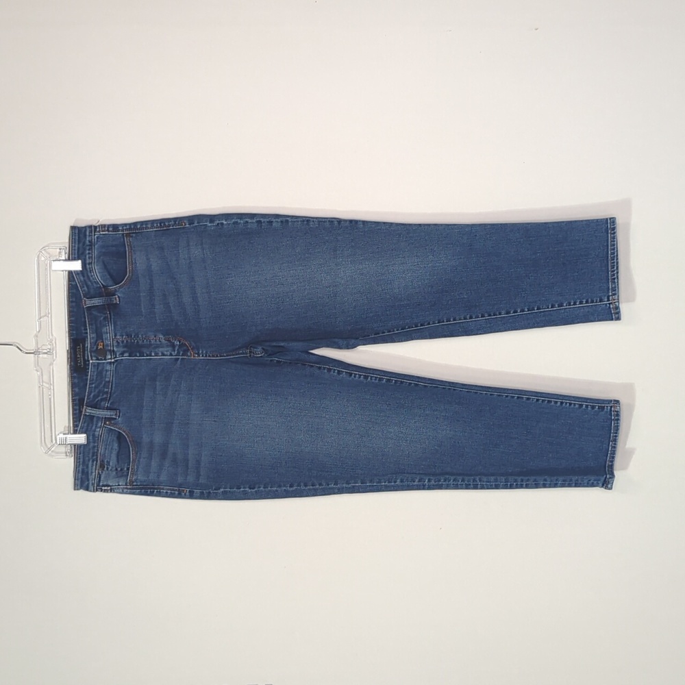 Talbots Flawless 5 pocket high rise crop Jeans sz 14